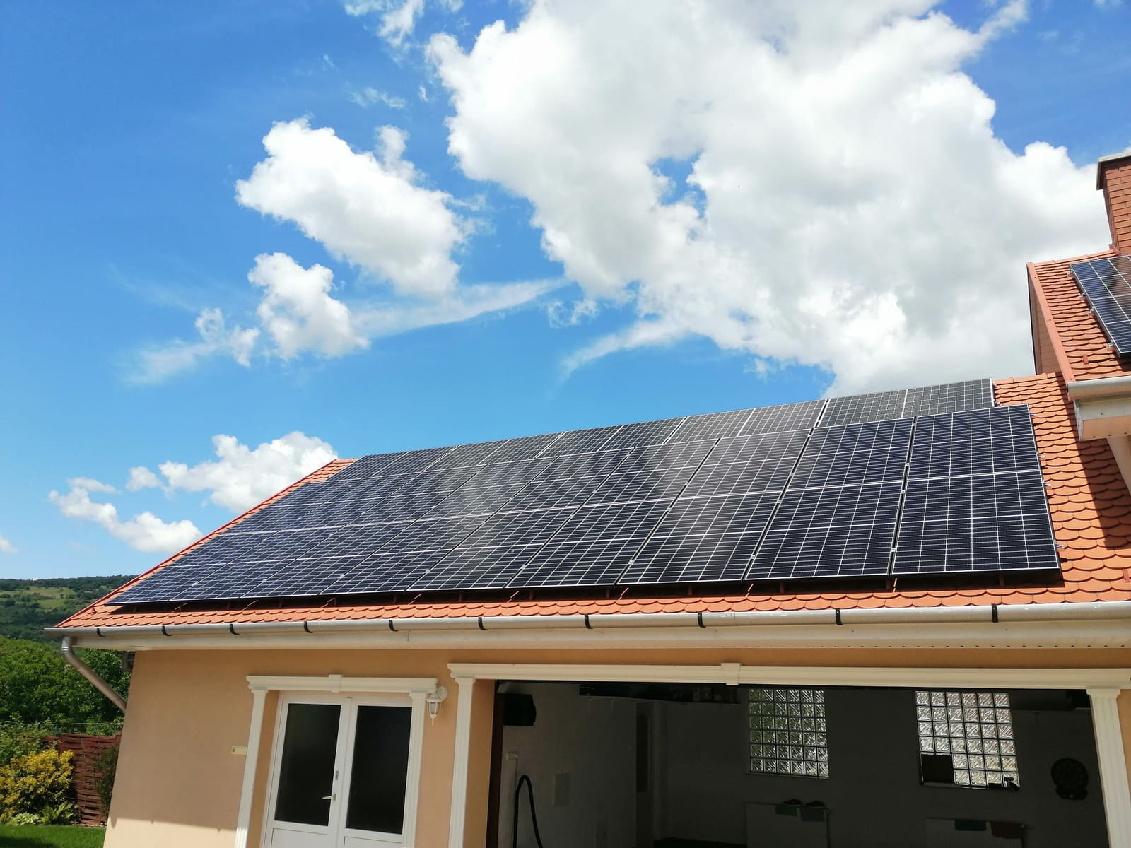Szalu Energy munkagép a helyszínen